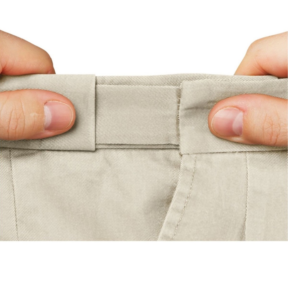 LLBean Wrinkle-Free Double L Chino Tan 44w Comfort Waist 8” Shorts - Picture 4 of 8